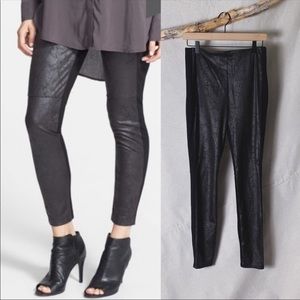 LYSSE Rue Faux Leather Ponte Legging